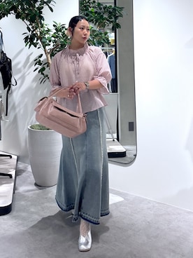 「レディースファッション」｜mfm_pikoさん（レディース・160cm）の春コーディネート