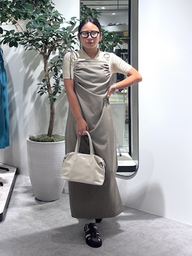 「アイテム（サングラス、ホワイト系）」を使った、mfm_pikoさん（レディース・160cm）の夏コーディネート