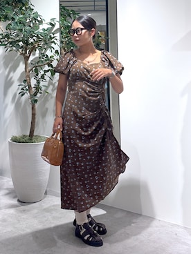 「FREE'S MART（フリーズマート）のアイテム」を使った、mfm_pikoさん（レディース・160cm）の夏コーディネート