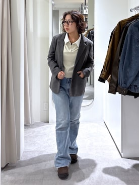 「PICCADILLY（ピカデリー）のアイテム」を使った、mfm_pikoさん（レディース・160cm）の冬コーディネート