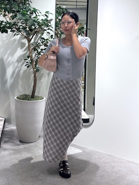 mfm_pikoさん（レディース・160cm）の夏コーディネート