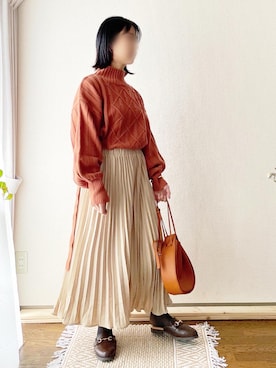 tsugさん（レディース・150cm）の冬コーディネート