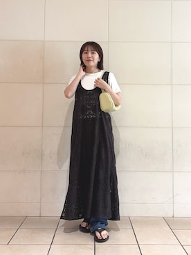 寺内 早紀さん(レディース・153cm)の夏コーディネート