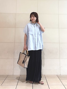 寺内 早紀さん(レディース・153cm)の夏コーディネート