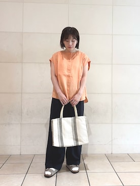 寺内 早紀さん(レディース・153cm)の夏コーディネート