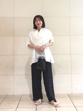 寺内 早紀さん(レディース・153cm)の夏コーディネート