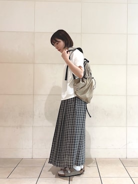 寺内 早紀さん(レディース・153cm)の夏コーディネート