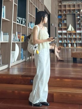 「アイテム（パンプス）」を使った、debbie1gさん（レディース・150cm）の夏コーディネート