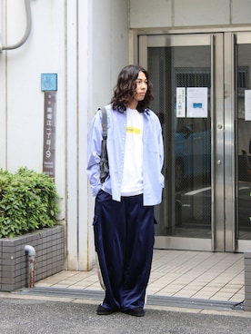鈴木 健心さん(メンズ・176cm)の夏コーディネート