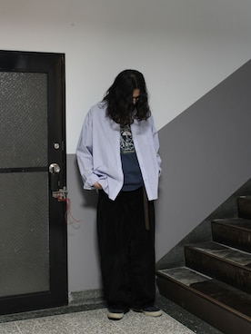鈴木 健心さん(メンズ・176cm)の冬コーディネート