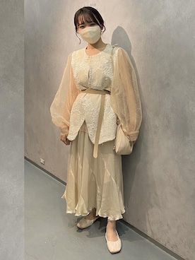 しろまめさん（レディース・154cm）の秋コーディネート