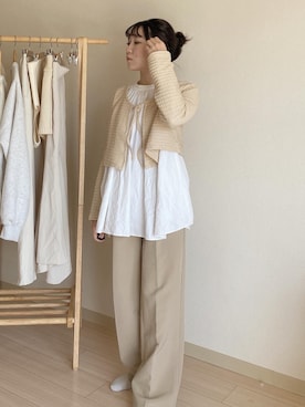 しろまめさん（レディース・154cm）の春コーディネート