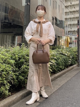 しろまめさん（レディース・154cm）の秋コーディネート