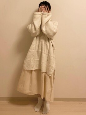 しろまめさん（レディース・154cm）の秋コーディネート