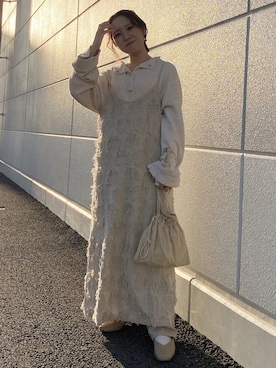 しろまめさん（レディース・154cm）の秋コーディネート