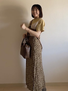 しろまめさん（レディース・154cm）の夏コーディネート