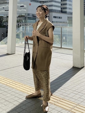 しろまめさん(レディース・154cm)の秋コーディネート