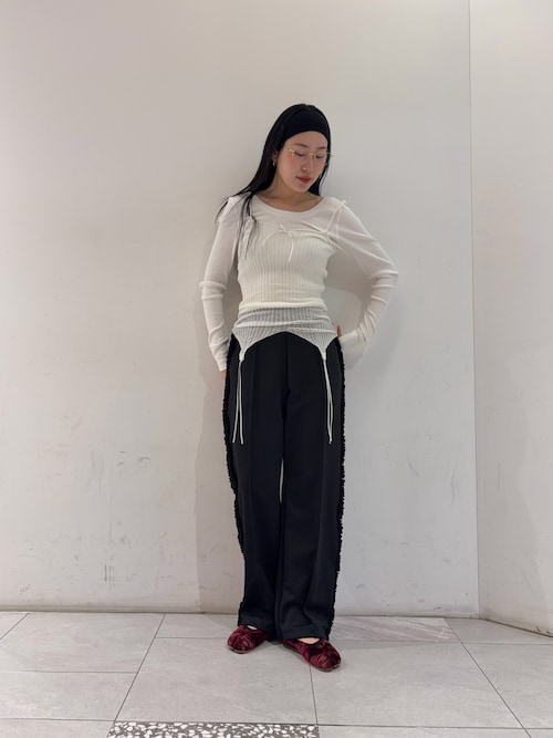 セール】『別注』crinkle crinkle crinkle×URBAN RESEARCH FRILL TRACK