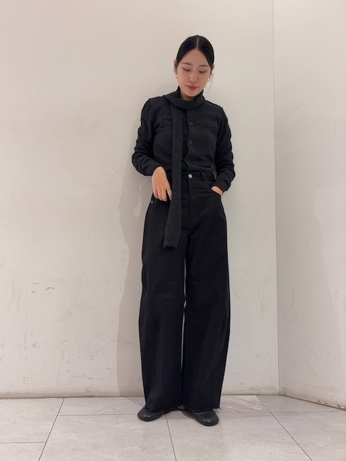 セール】コットンサテンカットオフカーブパンツ（その他パンツ