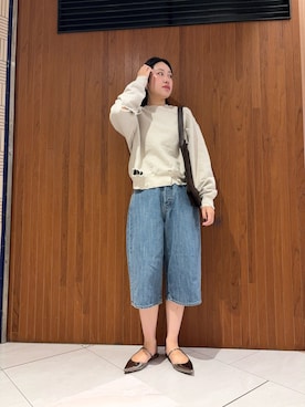 「アイテム（スウェット）」を使った、marieさん（レディース・165cm・20代）の秋コーディネート