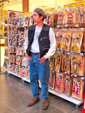 「REGAL（リーガル）のアイテム」を使った、もちもちさん（メンズ・174cm）の秋コーディネート