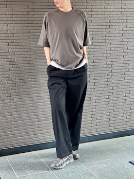 「STYLEMIXER（スタイルミキサー）のアイテム」を使った、kazuさん（メンズ・173cm）の夏コーディネート