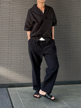 「STYLEMIXER（スタイルミキサー）のアイテム」を使った、kazuさん（メンズ・173cm）の夏コーディネート