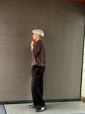 「STYLEMIXER（スタイルミキサー）のアイテム」を使った、kazuさん（メンズ・173cm）の夏コーディネート