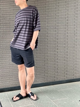 「STYLEMIXER（スタイルミキサー）のアイテム」を使った、kazuさん（メンズ・173cm）の夏コーディネート