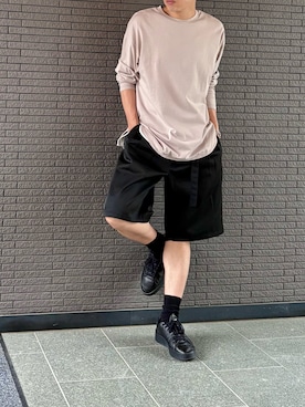 「STYLEMIXER（スタイルミキサー）のアイテム」を使った、kazuさん（メンズ・173cm）の夏コーディネート