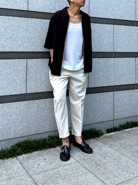 「STYLEMIXER（スタイルミキサー）のアイテム」を使った、kazuさん（メンズ・173cm）の夏コーディネート