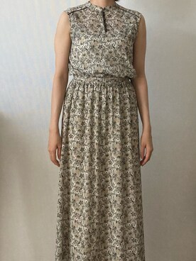 「SENSE OF PLACE by URBAN RESEAR」｜「アイテム（ワンピース/ドレス）」を使った、aaaaatsukoさん（レディース・160cm）の夏コーディネート