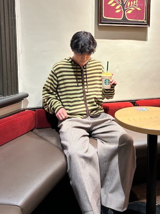 「HARUTA(ハルタ)のHARUTA ハルタ メンズ ローファー 6550(ローファー)」を使った、レンタロウさん(メンズ・175cm)の春コーディネート