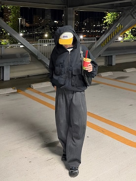 「CPCM（シーピーシーエム）のアイテム」を使った、レンタロウさん（メンズ・175cm）の夏コーディネート