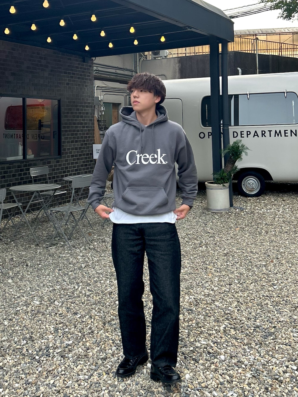 bbu Creek Angler's Device パーカー　グレー creek angler's device パーカー グレー XL 【公式通販】
