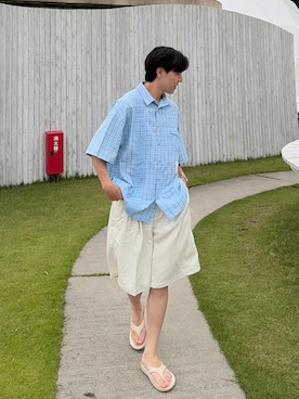 レンタロウさん(メンズ・175cm)の夏コーディネート