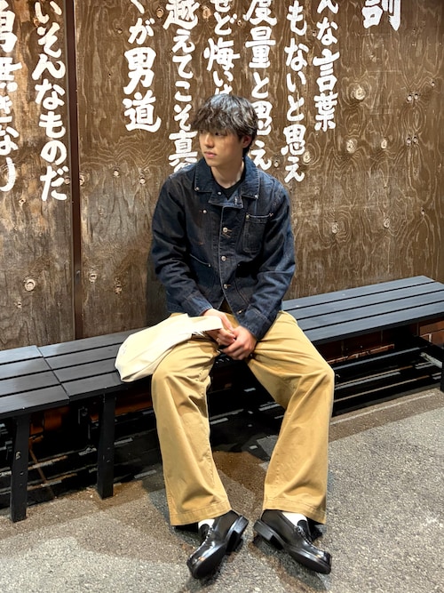 糸糸糸 MAKI TEXTILE STUDIO コットン シルク混ワイドパンツ CATEGORY パンツ | MAKI TEXTILE STUDIO online shop