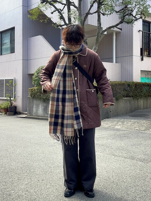 婦人 ムラ糸 チノタックワイドパンツ 股下長め（チノパンツ）｜無印