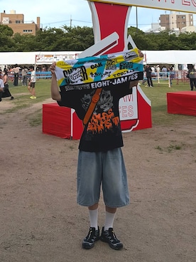 「DANTON（ダントン）のアイテム」を使った、レンタロウさん（メンズ・175cm）の夏コーディネート