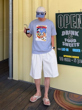 レンタロウさん(メンズ・175cm)の夏コーディネート