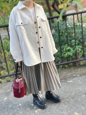 「laboratory work（ラボラトリーワーク）のアイテム」を使った、marcha1120さん（レディース・162cm）の秋コーディネート