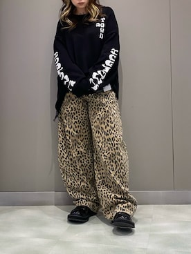 「ROYAL FLASH（ロイヤルフラッシュ）のアイテム」を使った、runaさん（レディース・159cm）の冬コーディネート