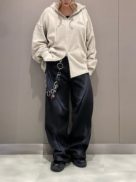 「ROYAL FLASH（ロイヤルフラッシュ）のアイテム」を使った、runaさん（レディース・159cm）の秋コーディネート