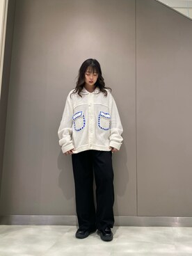 PHINGERIN/フィンガリン/別注PG1 ニットカーディガンを使った人気 