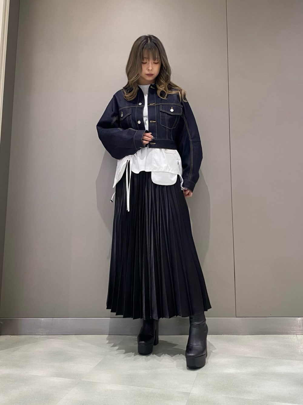 ジャケット・アウター beautiful people selvedgedenimbigblouson beautiful people（ビューティフルピープル）の「beautiful