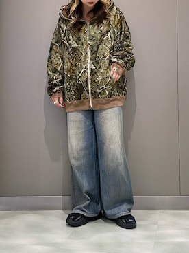 runaさん（レディース・159cm）の秋コーディネート