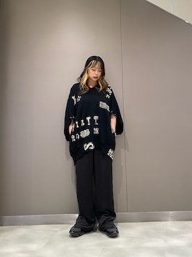 「grounds（グラウンズ）のアイテム」を使った、runaさん（レディース・159cm）の春コーディネート