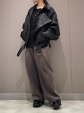 runaさん（レディース・159cm）の秋コーディネート