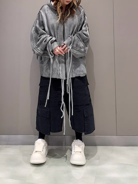 runaさん（レディース・160cm）の冬コーディネート