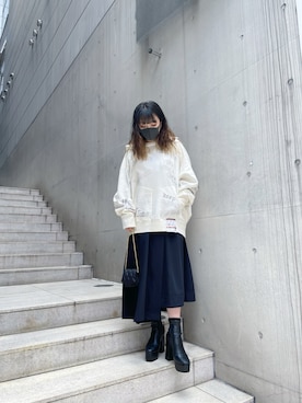 「backlash」｜「アイテム（財布/小物）」を使った、runaさん（レディース・159cm）の夏コーディネート